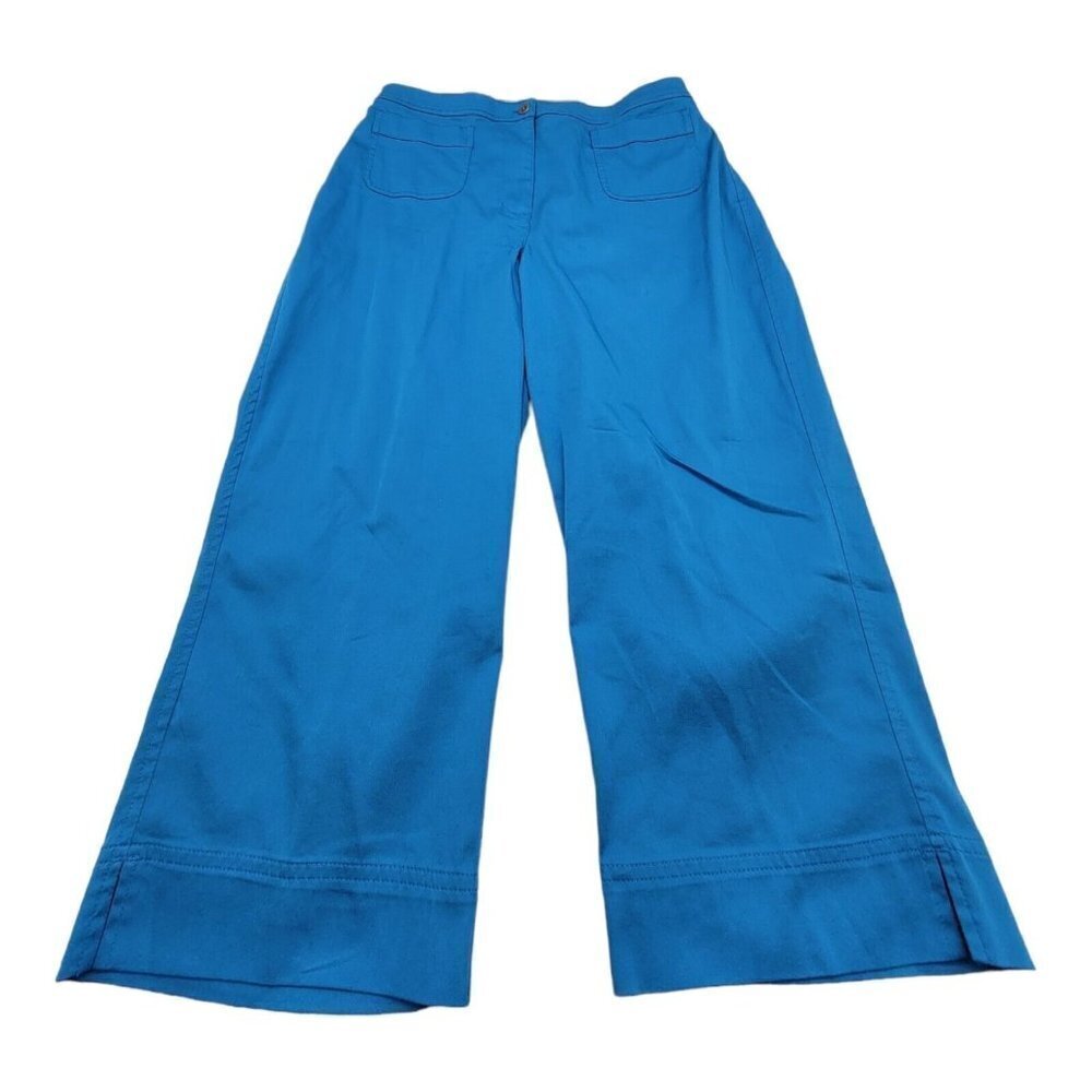 Chico’s  Capris pant size 1 blue front pockets